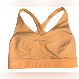 LULULEMON Athletica Orange Sports Bra sz 4